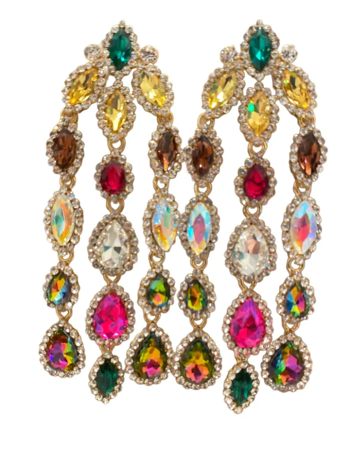 gemstone earrings