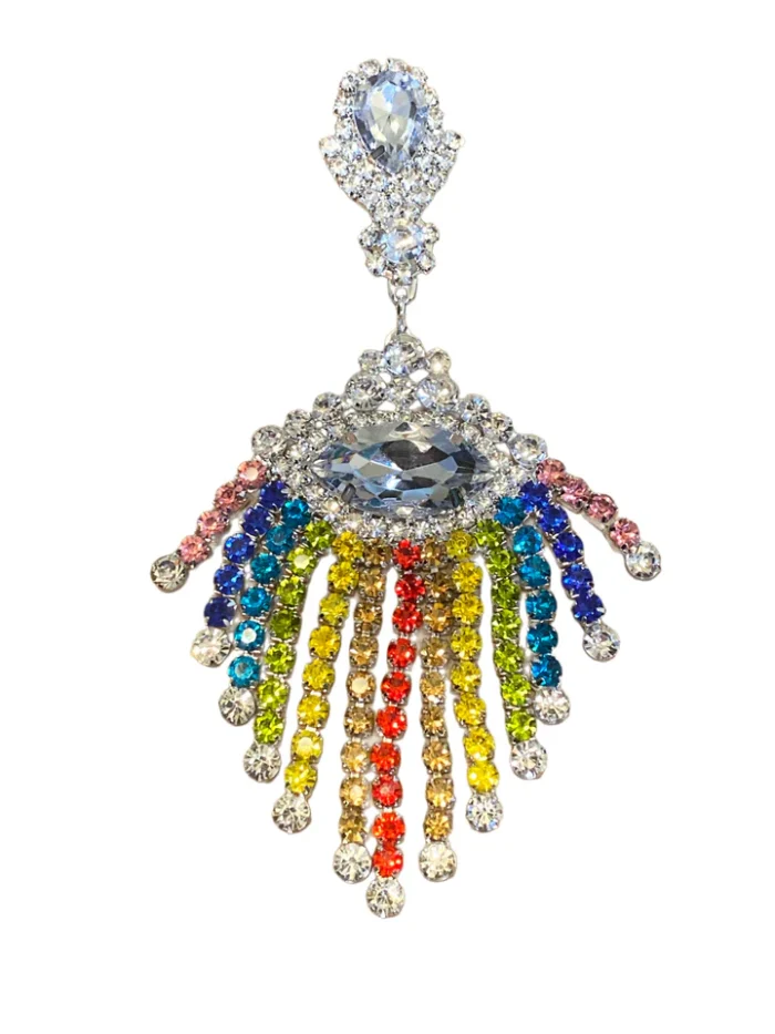 Rainbow Drop Earrings