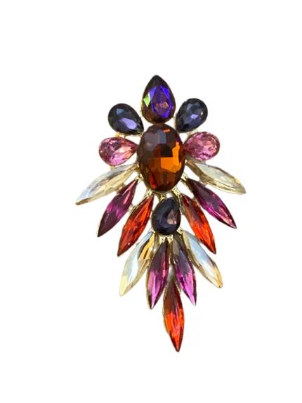 fan earrings