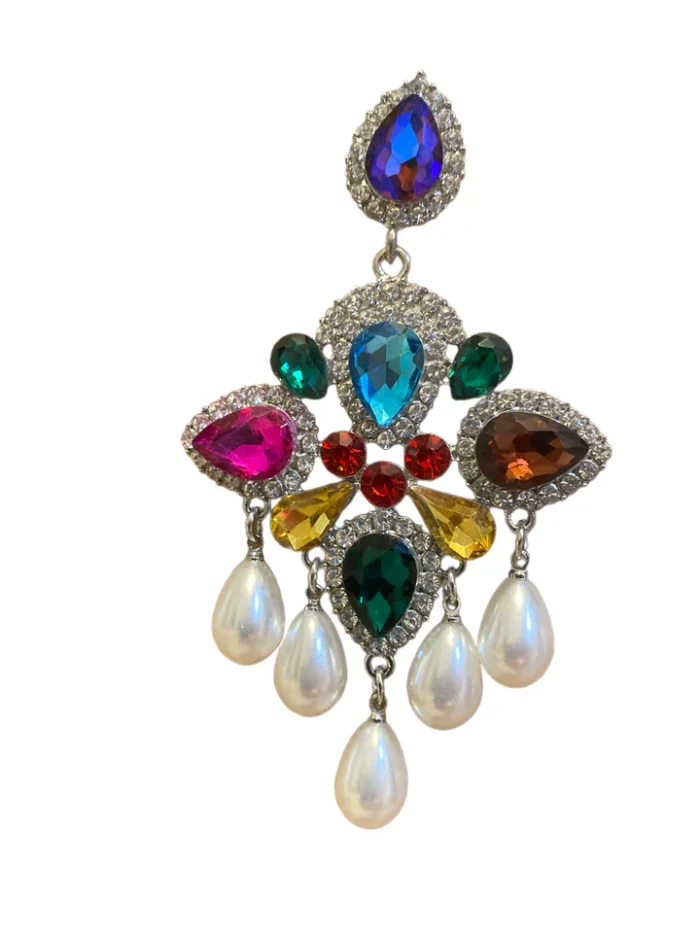 Jewel Drop Earrings