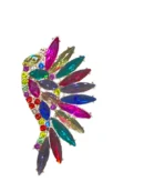 crystal statement earrings