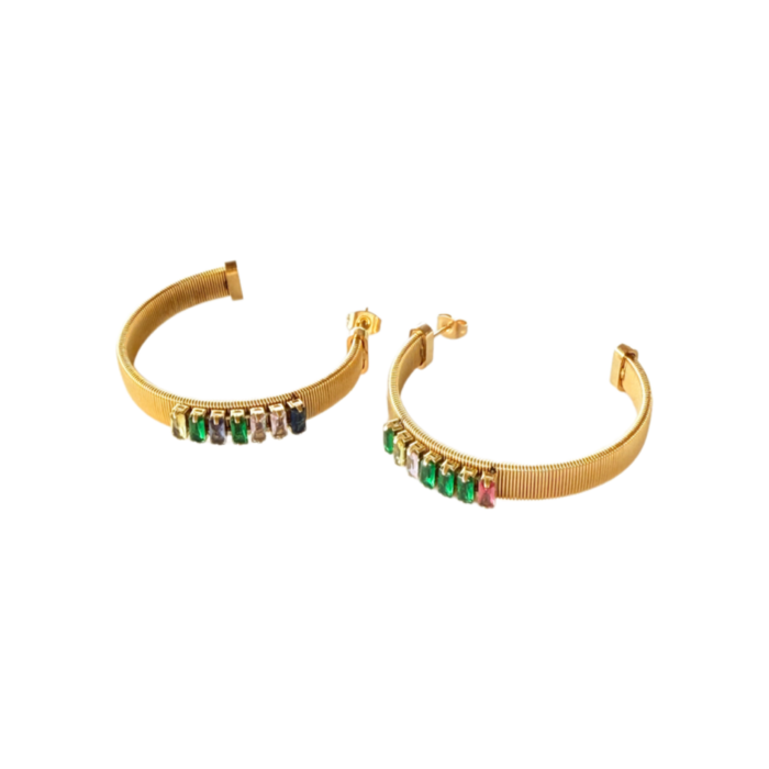 Gold Hoop Earrings