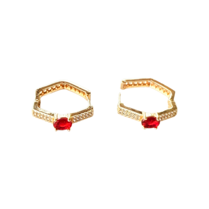 Gold Plated Hoop Earrings
