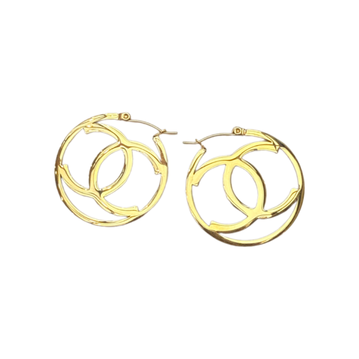 circle hoop earrings